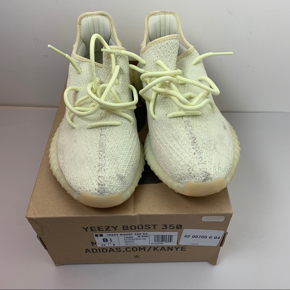 Yeezy boost v2 butters size 8.5 - Picture 4 of 12